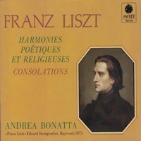 Astrée Auvidis : Bonatta Liszt – Harmonies Poétiques Et Religieuses, Consolations